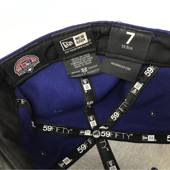 Round Rock Express Hat Cap Size 7 Blue New Era 59Fifty MiLB Baseball Signed #35 - Picture 6 of 8